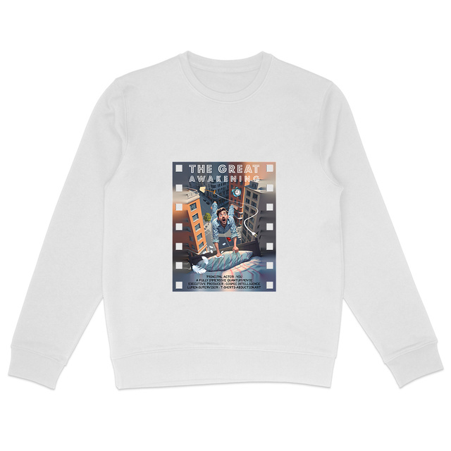 Image back ❀ Sweat-Shirt Standard Unisexe ~Premium ✦ THE GREAT AWAKENING [🌐 EN] ✨