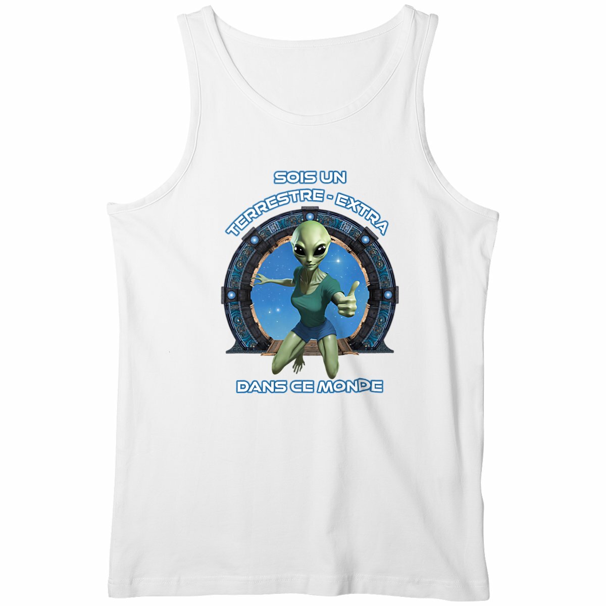 Image back ❀ Débardeur Léger Homme ~Change ✦ ZETA (EXTRA-TERRESTRE) [🌐 FR] ✨