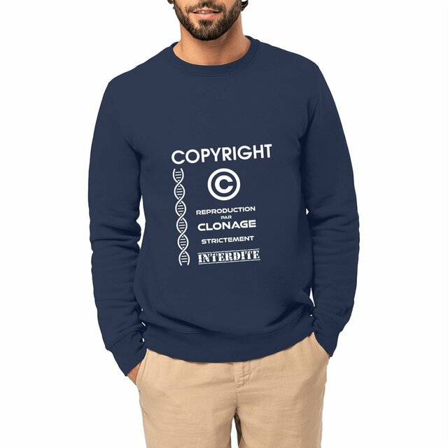Image front ❀ Sweat-Shirt Épais Unisexe ~Premium+ ✦ L'ANTI-CLONE [🌐 FR] ✨