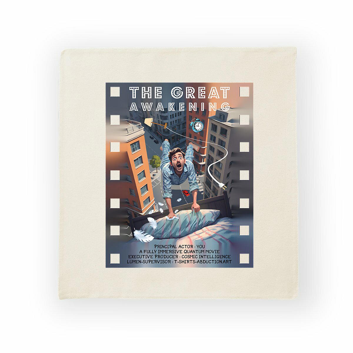 Image back ❀ Housse de coussin ~Premium+ ✦ THE GREAT AWAKENING [🌐 EN] ✨