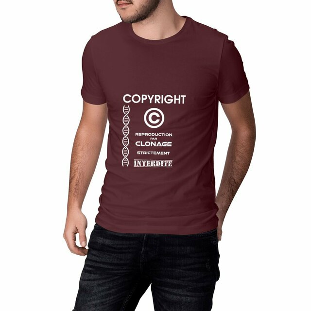 Image front ❀ T-Shirt Léger Classique Unisexe ~Change ✦ L'ANTI-CLONE [🌐 FR] ✨