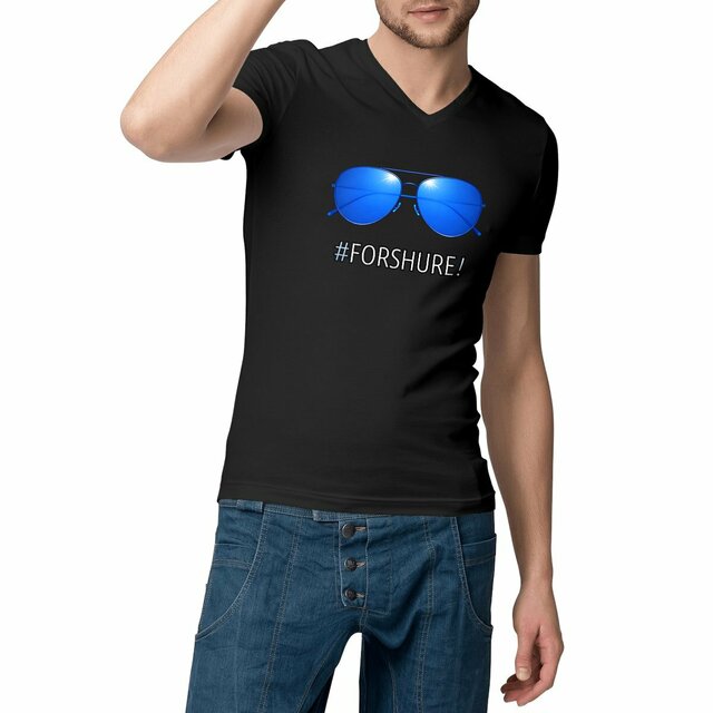 Image du produit ❀ T-Shirt Léger Homme Col V ~Change ✧ DAVOS 2026 PARODY [🌐 FR] ✨