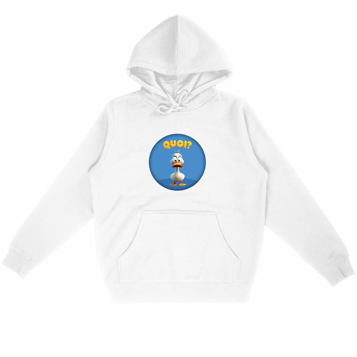 Image back ❀ Sweat-Shirt Standard à Capuche Unisexe ~Premium ✦ PETIT CANARD [🌐 FR] ✨