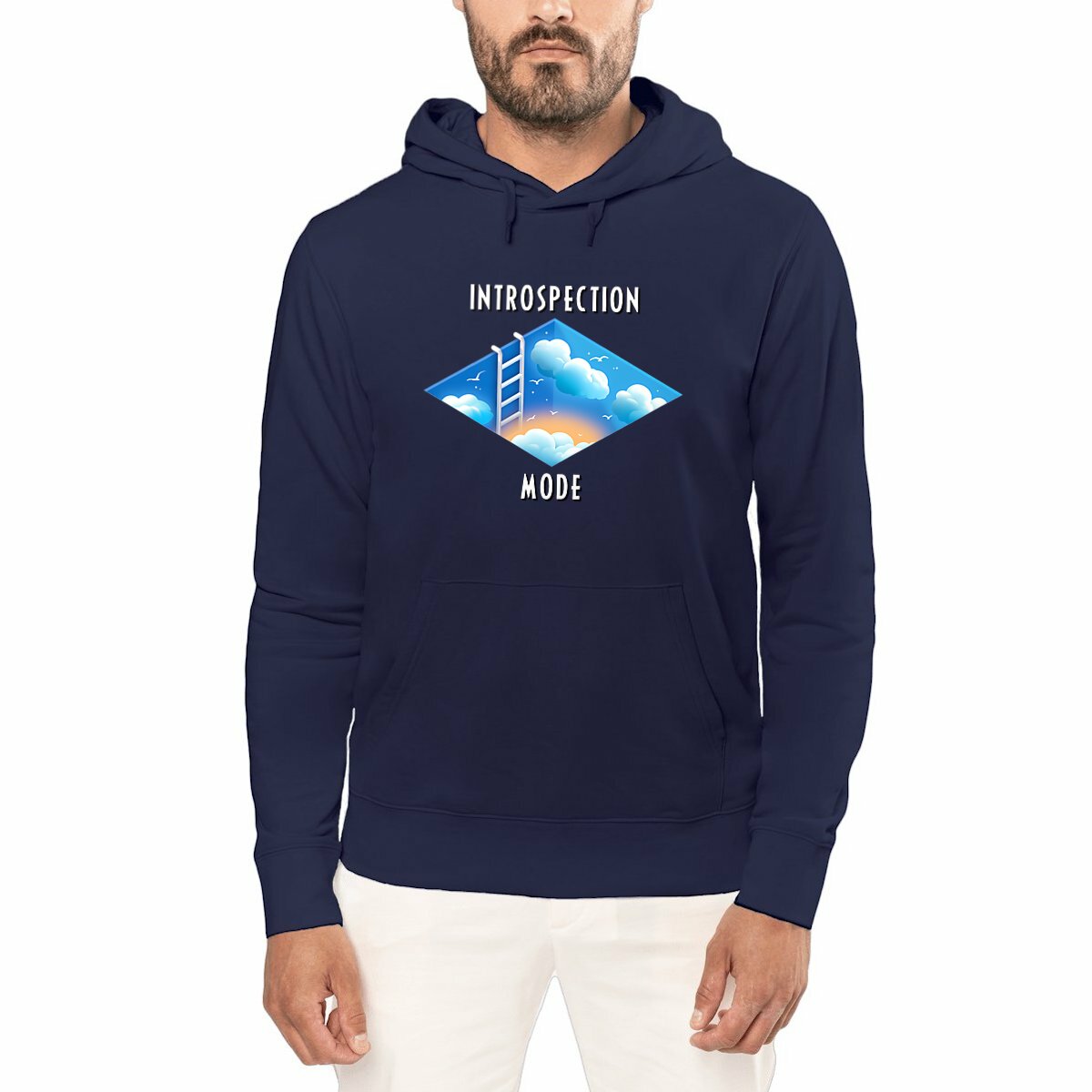 Image front ❀ Sweat-Shirt Standard à Capuche Unisexe ~Premium ✦ INTROSPECTION MODE [🌐 INT] ✨