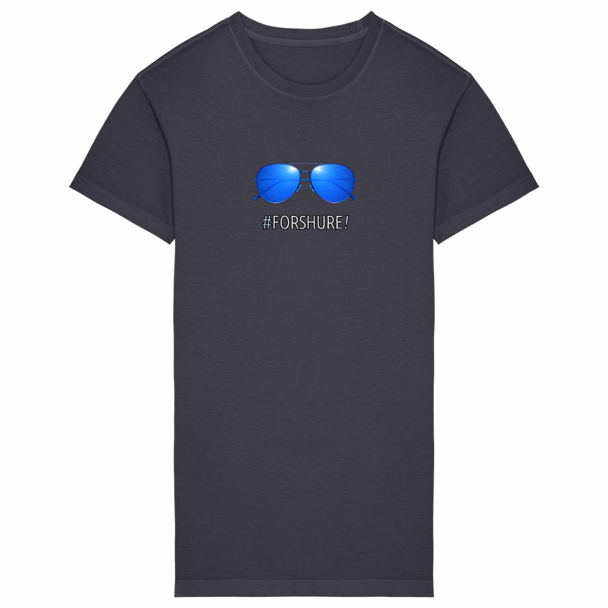 Image back ❀ Robe T-Shirt Mi-Épaisse Vintage Oversize Femme ~Premium+ ✧ DAVOS 2026 PARODY [🌐 FR] ✨