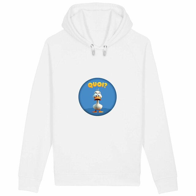 Image back ❀ Sweat-Shirt Standard à Capuche Unisexe Poches Latérales ~Premium+ ✦ PETIT CANARD [🌐 FR] ✨