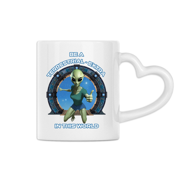 Image back ❀ Mug Céramique Avec Ance En Forme De Cœur Imprimé Sur Chaque Côté ~Premium ✦ ZETA (ALIEN) [🌐 EN] ✨
