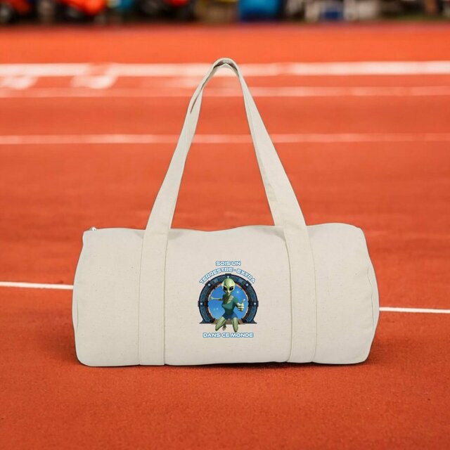 Image front ❀ Sac Polochon Léger ✦ ZETA (EXTRA-TERRESTRE) [🌐 FR] ✨