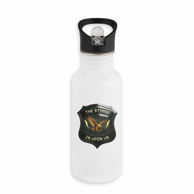 Image back ❀ Bouteille Inox Avec Paille ~Premium ✦ THE STORM IS UPON US [🌐 EN] ✨