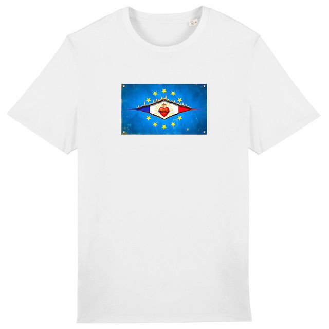 Image back ❀ T-Shirt Mi-Épais Unisexe ~Premium+ ✧ DÉCHIRURE FRANCE/EUROPE [🌐 FR] ✨