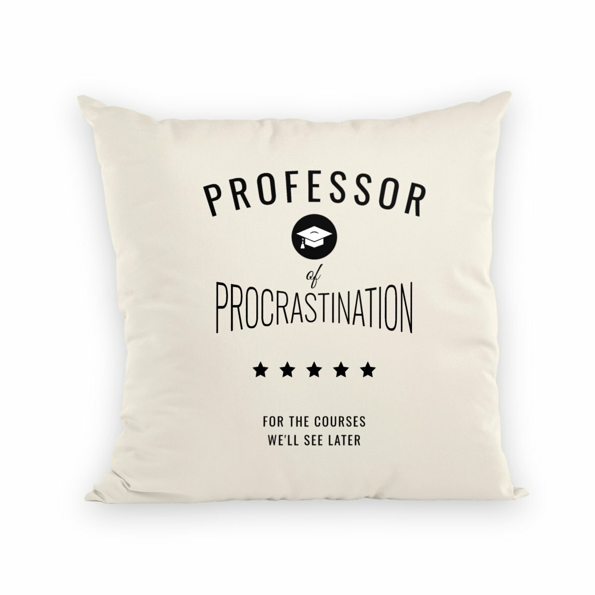 Image back ❀ Coussin + housse ~Premium+ ✦ PROCRASTINATION [🌐 EN] ✨
