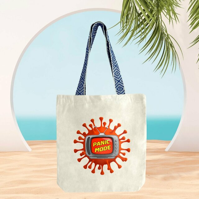Image front ❀ Totebag Ethnique ~Premium+ ✦ PANIC MODE [🌐 FR] ✨