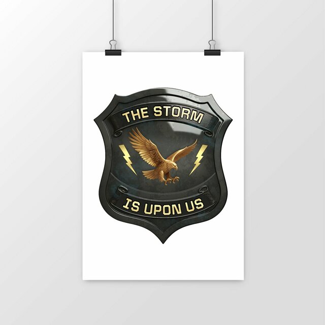 Image front ❀ Poster Vertical ~Premium ✦ THE STORM IS UPON US [🌐 EN] ✨