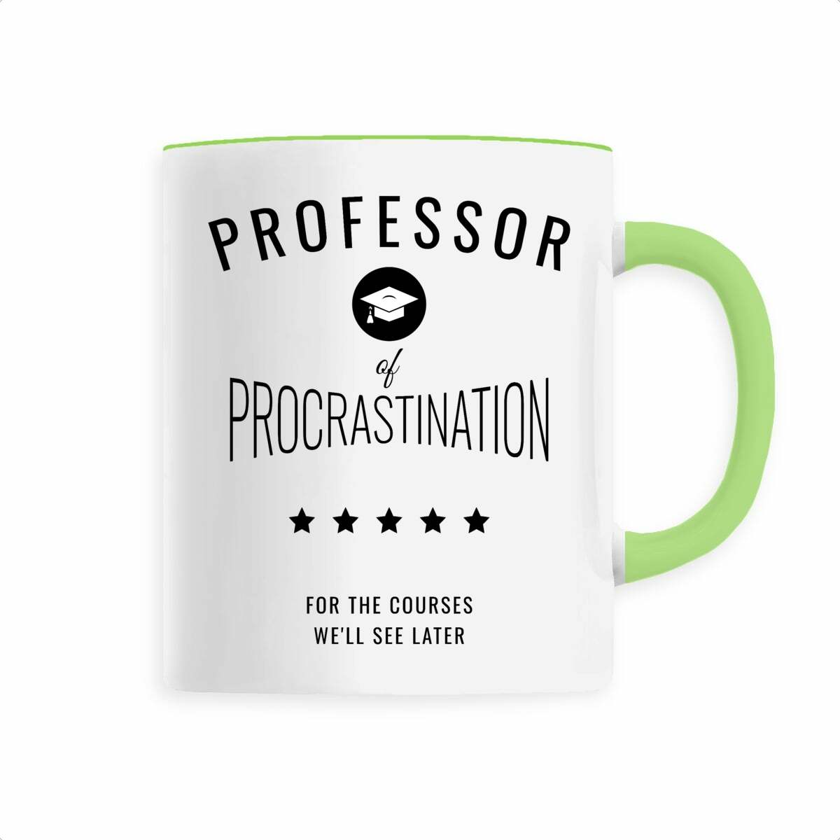 Image back ❀ Mug Céramique Imprimé Sur Chaque Côté ~Premium ✦ PROCRASTINATION [🌐 EN] ✨