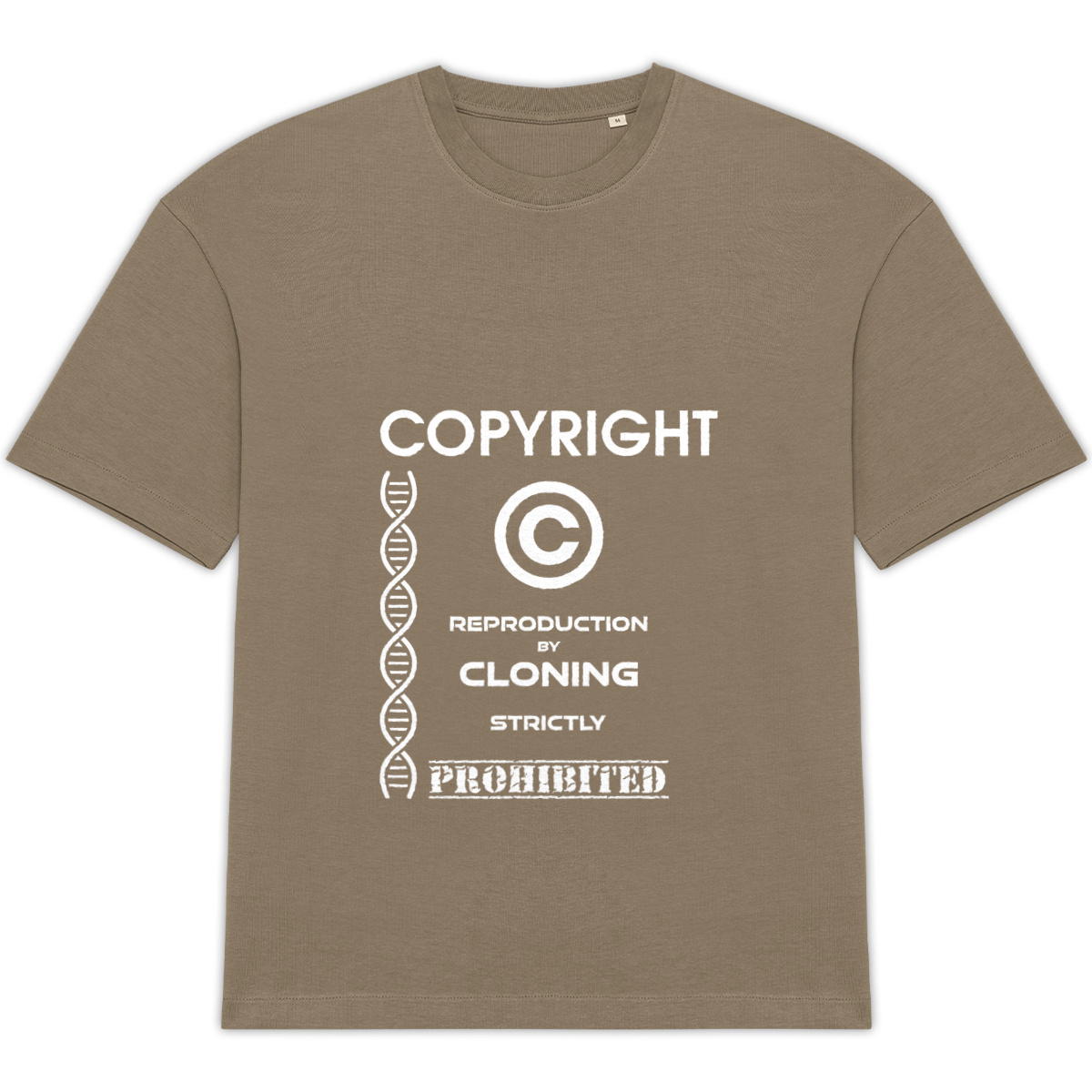 Image back ❀ T-Shirt Épais Unisexe Oversize ~Premium+ ✦ THE ANTI-CLONE [🌐 EN] ✨