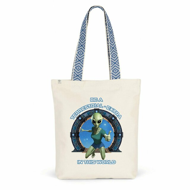 Image back ❀ Totebag Ethnique ~Premium+ ✦ ZETA (ALIEN) [🌐 EN] ✨