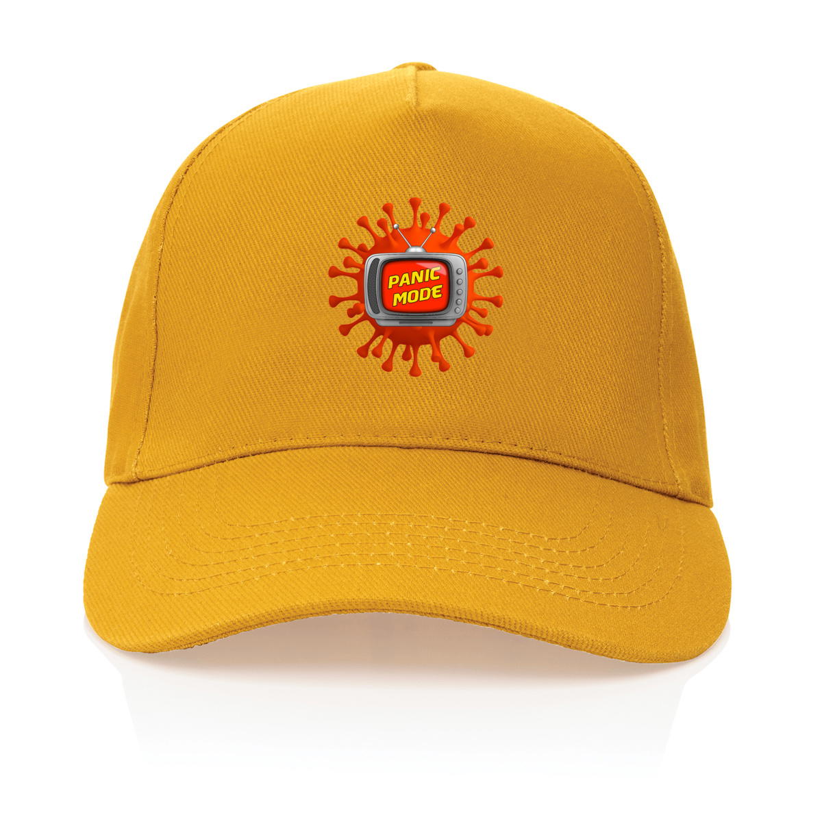 Image front ❀ Casquette 100% Recyclée ~Premium+ ✦ PANIC MODE [🌐 FR] ✨