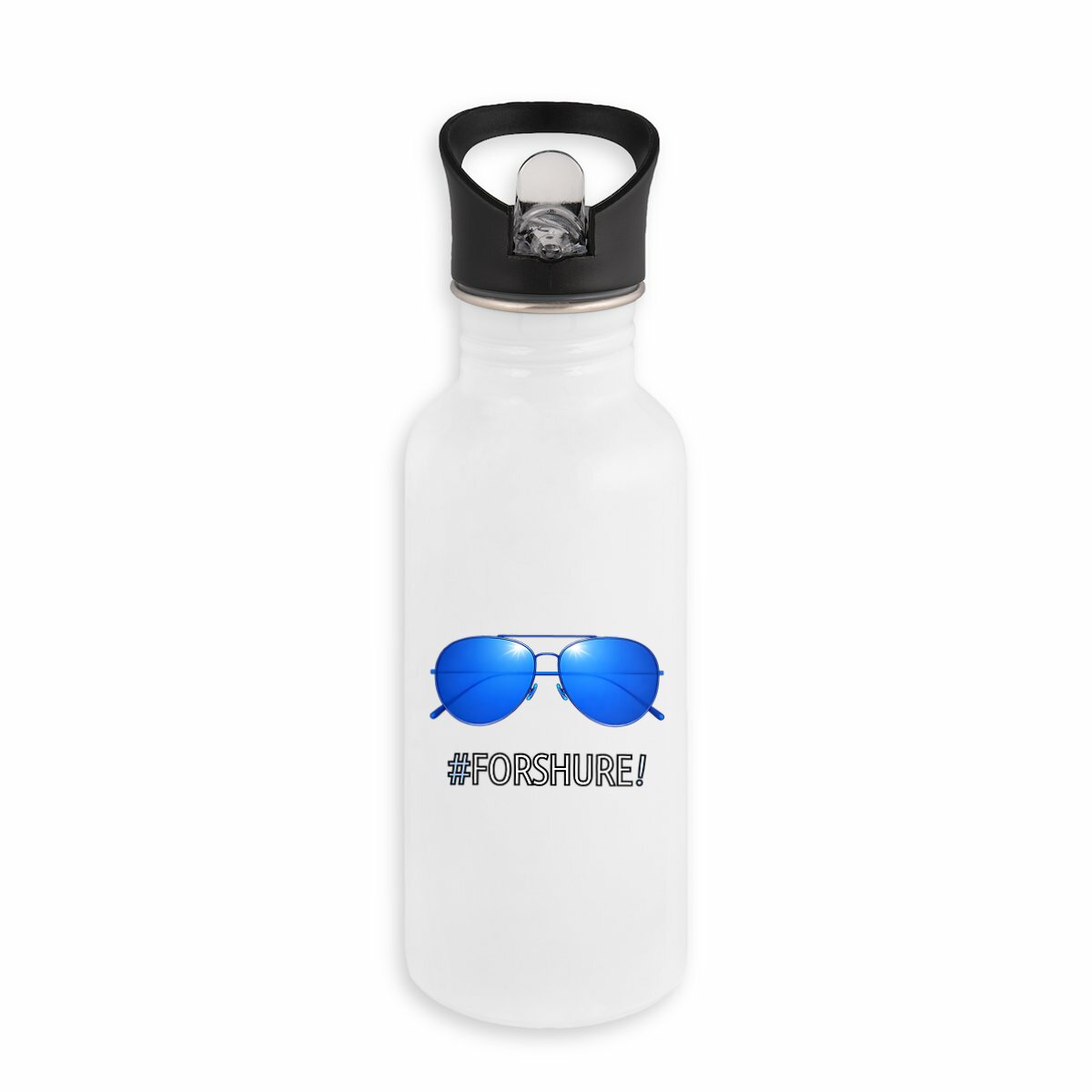 Image back ❀ Bouteille Inox Avec Paille ~Premium ✧ DAVOS 2026 PARODY [🌐 FR] ✨