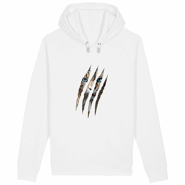 Image back ❀ Sweat-Shirt Standard à Capuche Unisexe Poches Latérales ~Premium+ ✦ LA GRIFFE DU CHAT [🌐 INT] ✨