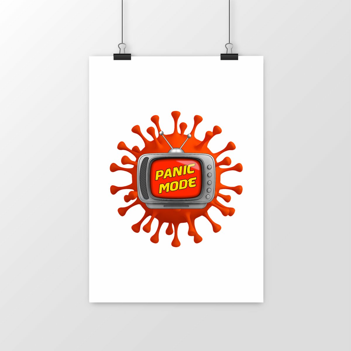 Image front ❀ Poster Vertical ~Premium ✦ PANIC MODE [🌐 FR] ✨