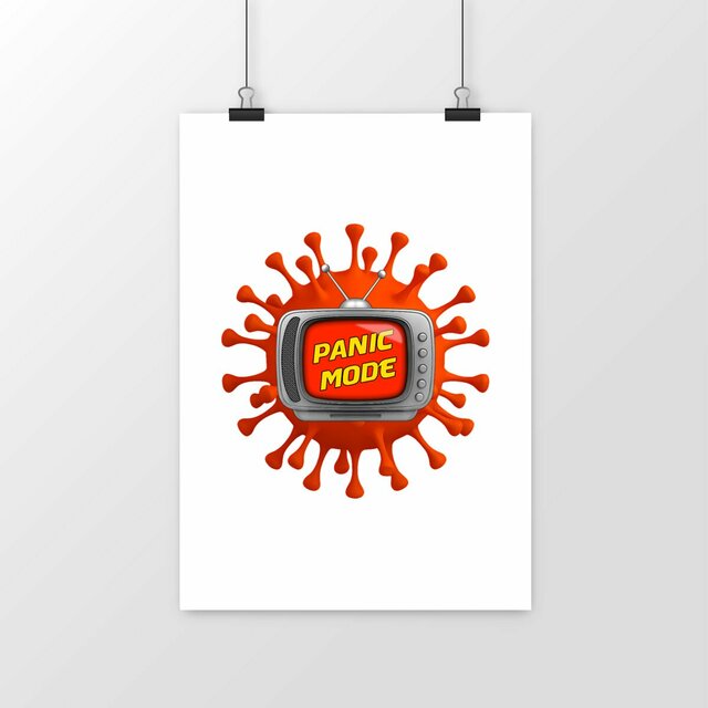 Image du produit ❀ Poster Vertical ~Premium ✦ PANIC MODE [🌐 FR] ✨