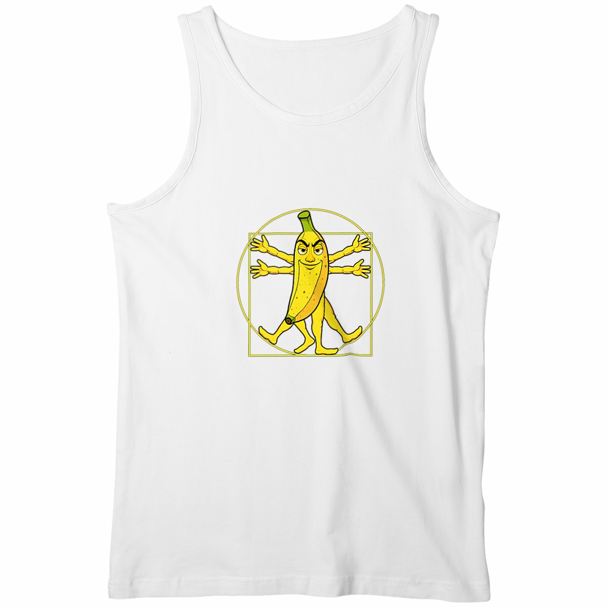 Image back ❀ Débardeur Léger Homme ~Change ✦ LA BANANE DE VITRUVE [🌐 FR] ✨