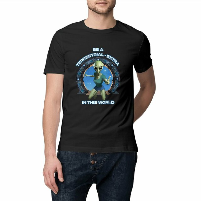 Image front ❀ T-Shirt Léger Classique Unisexe ~Change ✦ ZETA (ALIEN) [🌐 EN] ✨