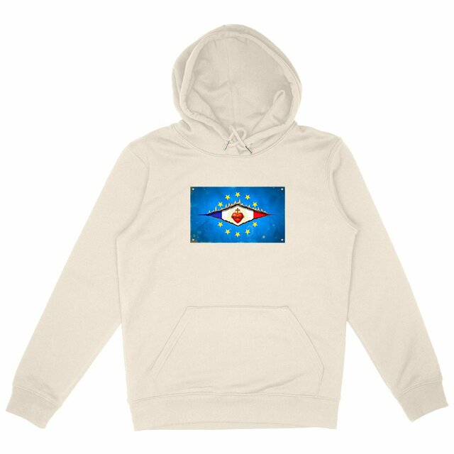 Image back ❀ Sweat-Shirt Épais à Capuche Unisexe ~Premium+ ✧ DÉCHIRURE FRANCE/EUROPE [🌐 FR] ✨