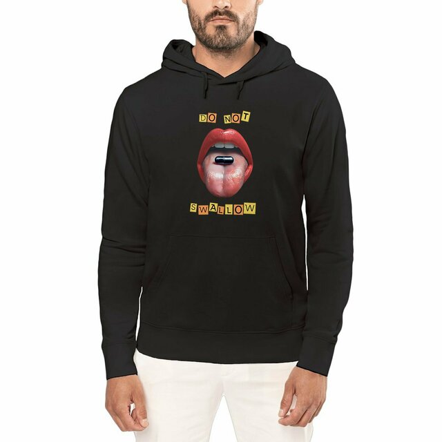 Image front ❀ Sweat-Shirt Standard à Capuche Unisexe ~Premium ✦ BLACK PILL - NE PAS AVALER [🌐 EN] ✨