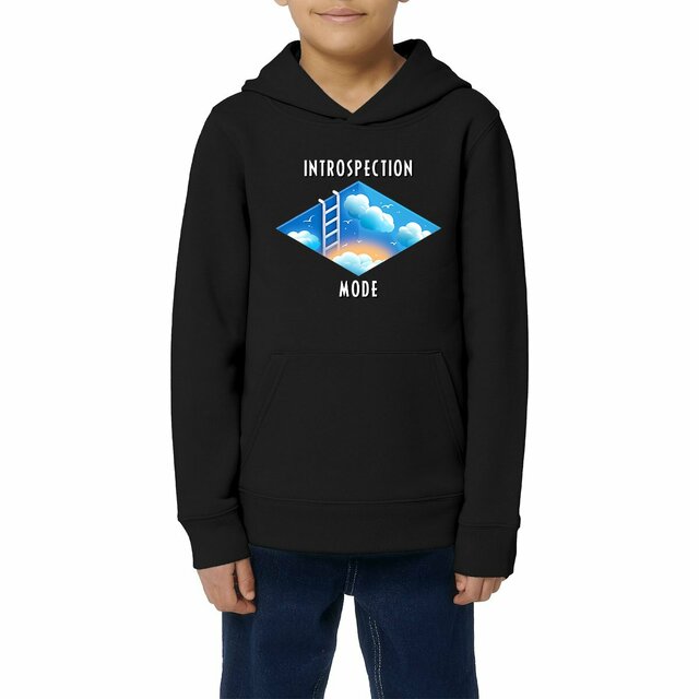 Image front ❀ Sweat-Shirt Standard à Capuche Unisexe Enfant ~Premium ✦ INTROSPECTION MODE [🌐 INT] ✨