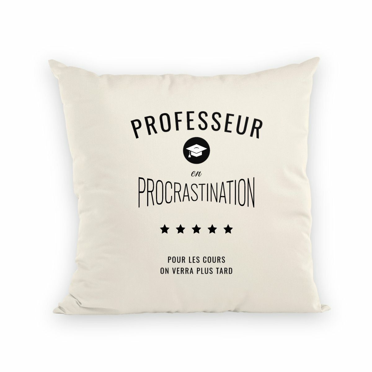 Image back ❀ Coussin + housse ~Premium+ ✦ PROCRASTINATION [🌐 FR] ✨