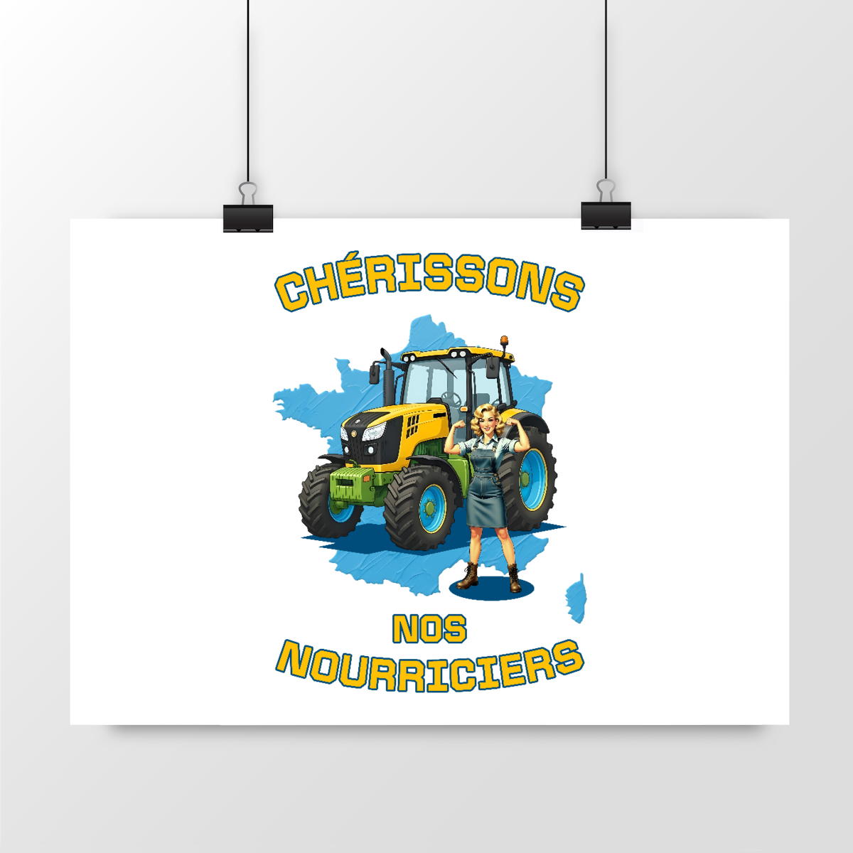 Image back ❀ Poster Horizontal ~Premium ✧ SOUTENONS NOS FERMES [🌐 FR] ✨