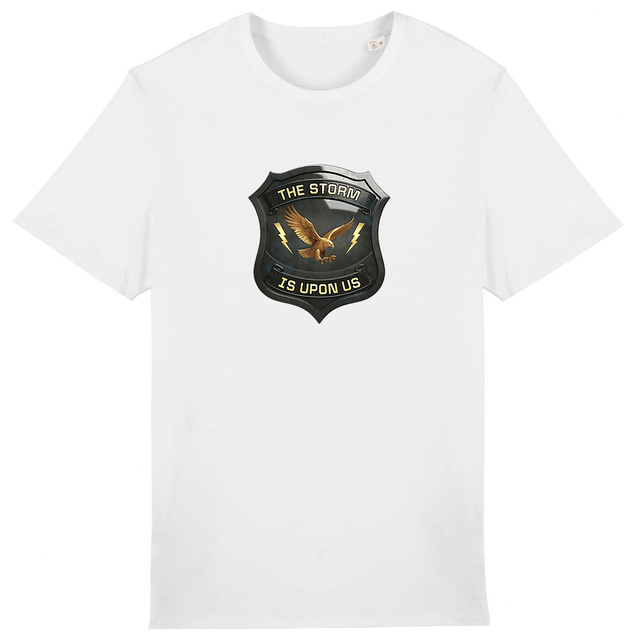 Image back ❀ T-Shirt Mi-Épais Unisexe ~Premium+ ✦ THE STORM IS UPON US [🌐 EN] ✨