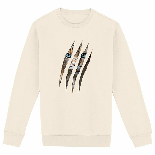 Image back ❀ Sweat-Shirt Épais Unisexe ~Premium+ ✦ LA GRIFFE DU CHAT [🌐 INT] ✨