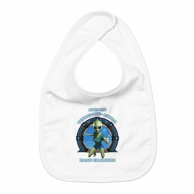 Image back ❀ Bavoir Bébé ~Premium+ ✦ ZETA (EXTRA-TERRESTRE) [🌐 FR] ✨