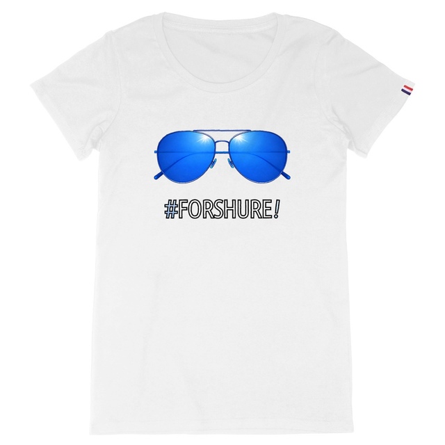 Image back ❀ T-Shirt Mi-Épais Femme Made in France ~Premium+ ✧ DAVOS 2026 PARODY [🌐 FR] ✨