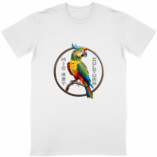 Image back ❀ T-Shirt Léger Classique Unisexe ~Change ✦ PERROQUET [🌐 LAT] ✨