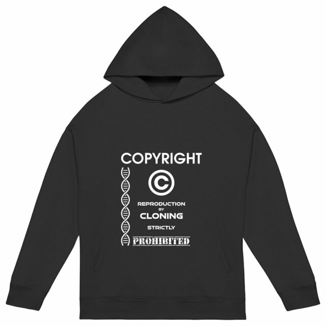Image back ❀ Sweat-Shirt Standard à Capuche Unisexe Oversize ~Premium+ ✦ THE ANTI-CLONE [🌐 EN] ✨