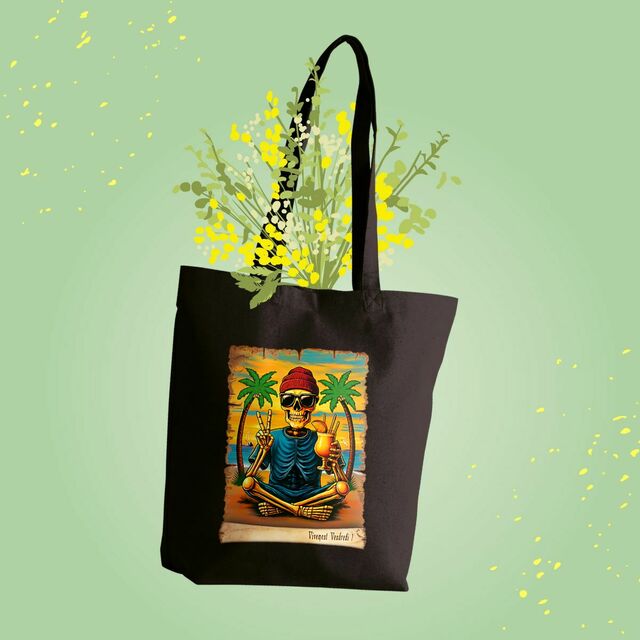 Image front ❀ Totebag Épais ~Premium+ ✦ VIVEMENT VENDREDI ! [🌐 FR] ✨
