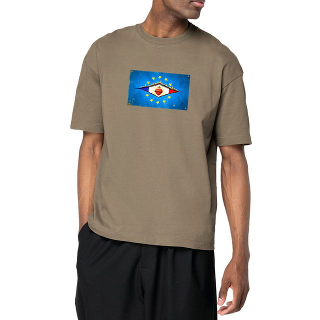 Image front ❀ T-Shirt Épais Unisexe Oversize ~Premium+ ✧ DÉCHIRURE FRANCE/EUROPE [🌐 FR] ✨