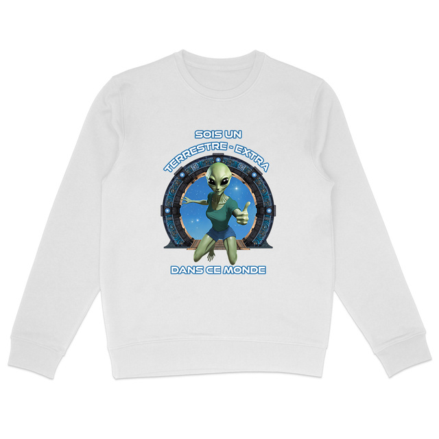 Image back ❀ Sweat-Shirt Standard Unisexe ~Premium ✦ ZETA (EXTRA-TERRESTRE) [🌐 FR] ✨