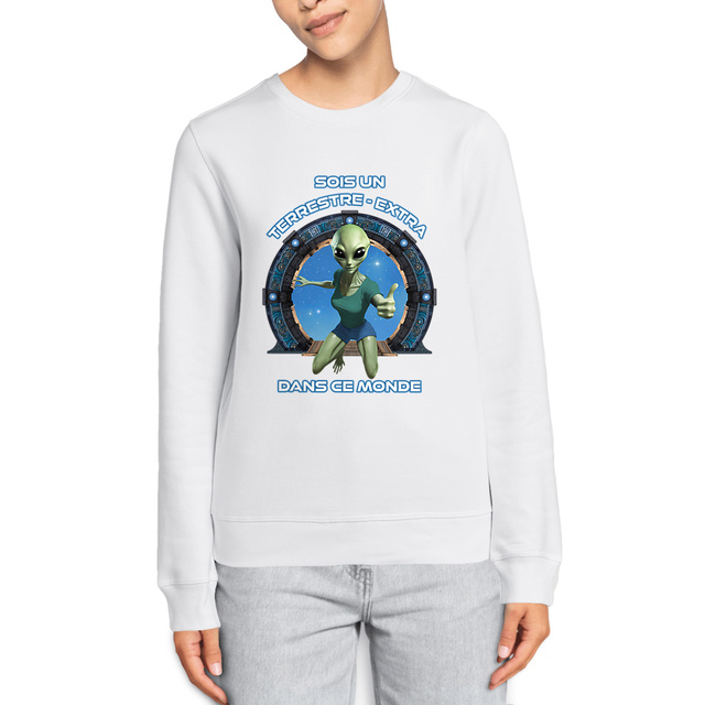Image front ❀ Sweat-Shirt Standard Unisexe ~Premium ✦ ZETA (EXTRA-TERRESTRE) [🌐 FR] ✨