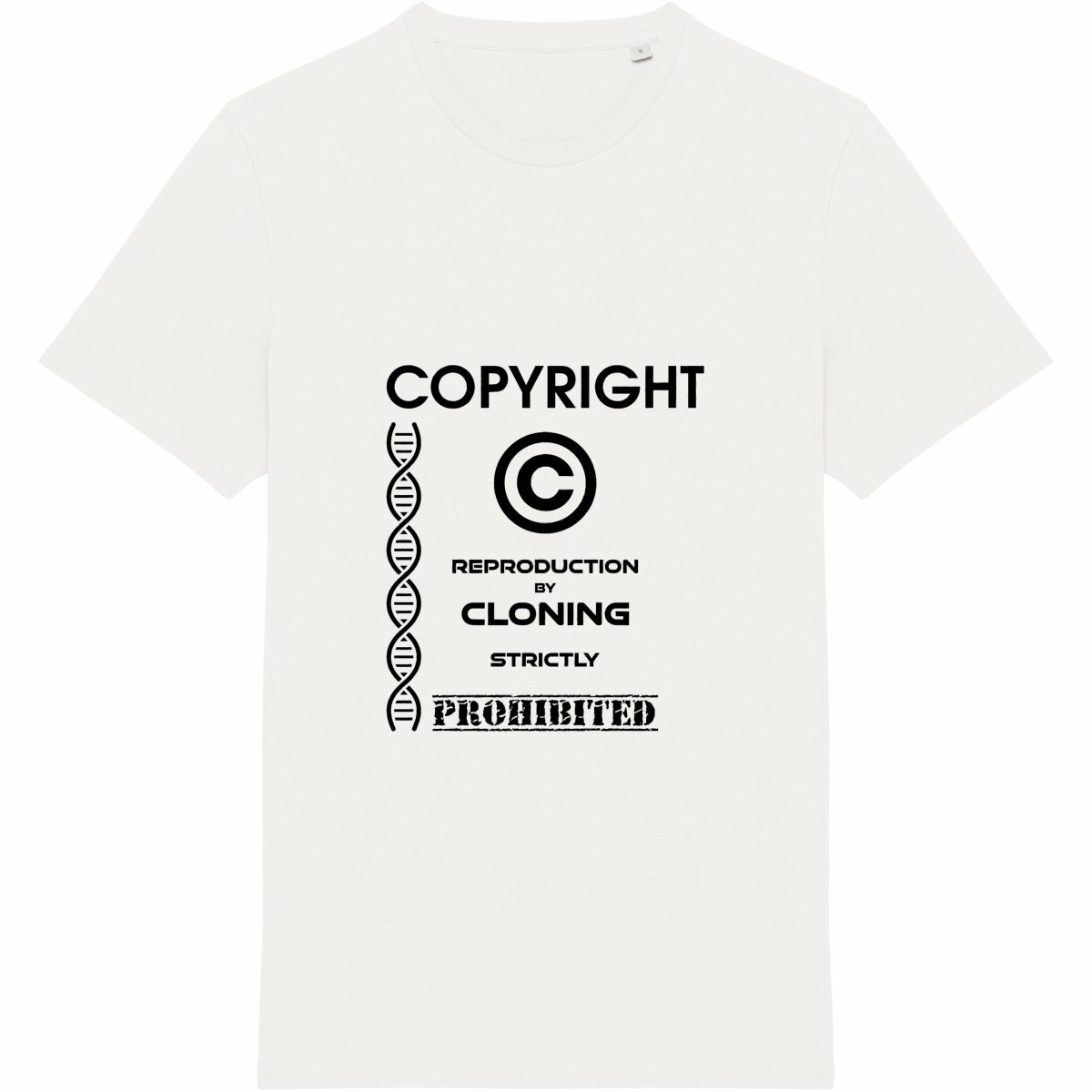 Image back ❀ T-Shirt Unisexe Mi-Épais Made in Portugal ~Premium ✦ THE ANTI-CLONE [🌐 EN] ✨