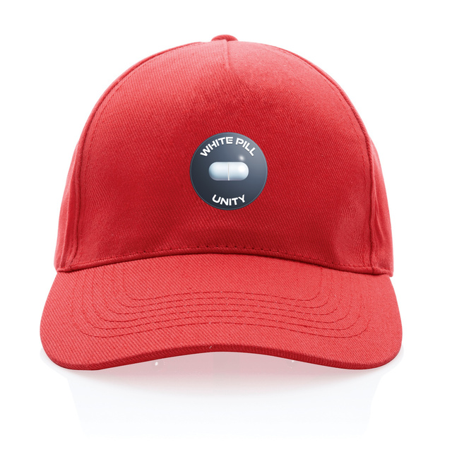 Image back ❀ Casquette 100% Recyclée ✦ WHITE PILL UNITY [🌐 EN] ✨