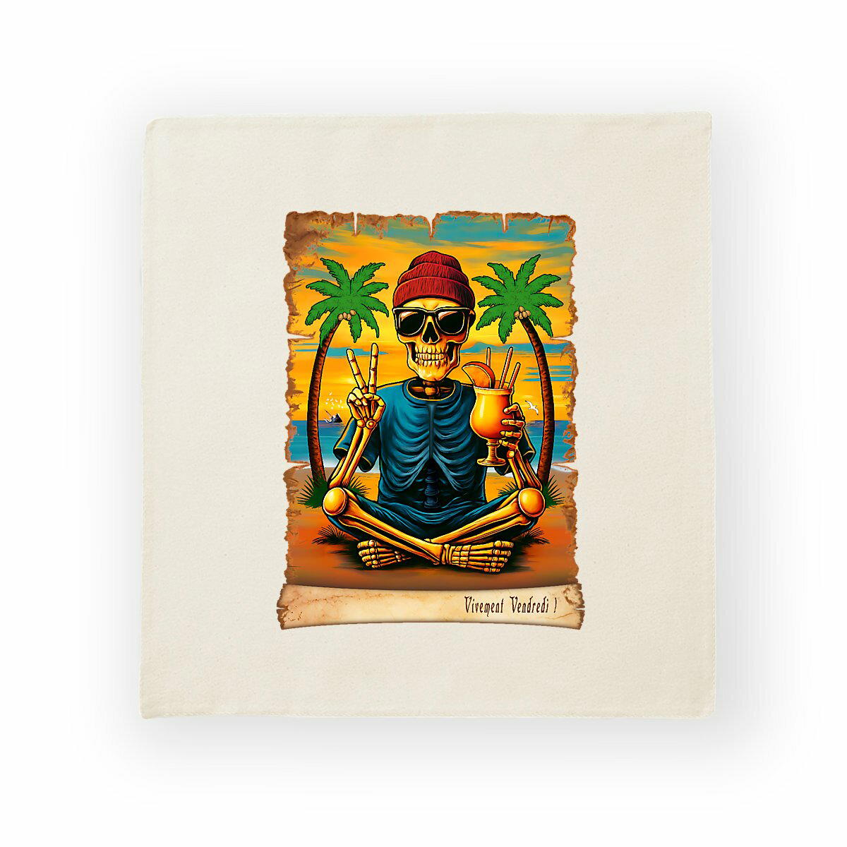 Image back ❀ Housse de coussin ~Premium+ ✦ VIVEMENT VENDREDI ! [🌐 FR] ✨