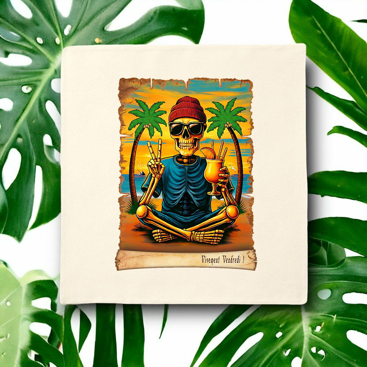 Image front ❀ Housse de coussin ~Premium+ ✦ VIVEMENT VENDREDI ! [🌐 FR] ✨