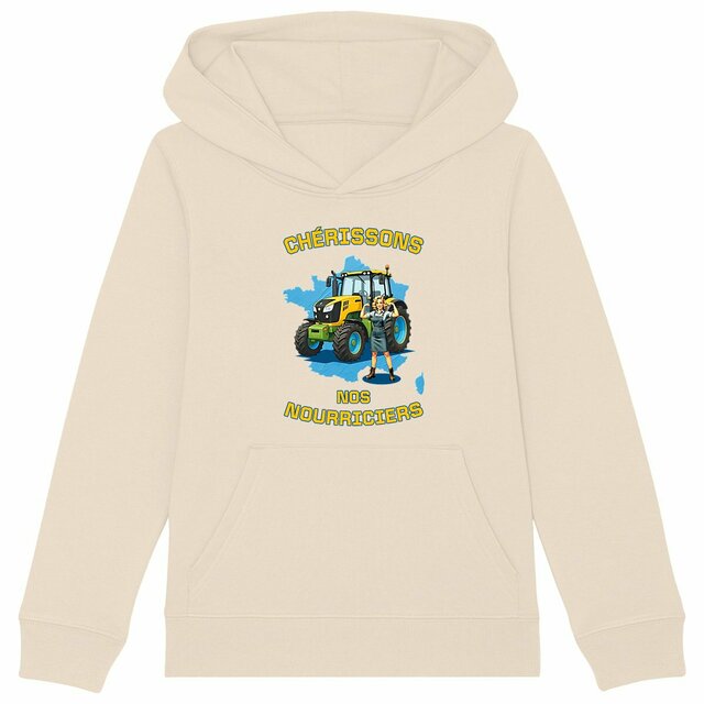 Image back ❀ Sweat-Shirt Épais à Capuche Unisexe Enfant ~Premium+ ✧ SOUTENONS NOS FERMES [🌐 FR] ✨