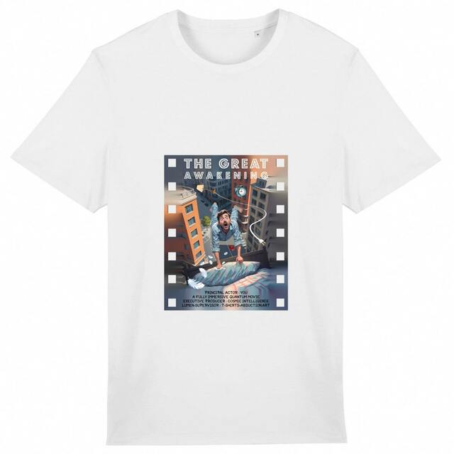 Image back ❀ T-Shirt Mi-Léger Unisexe ~Premium ✦ THE GREAT AWAKENING [🌐 EN] ✨