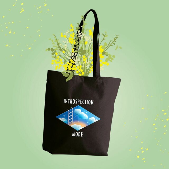 Image front ❀ Totebag Épais ~Premium+ ✦ INTROSPECTION MODE [🌐 INT] ✨