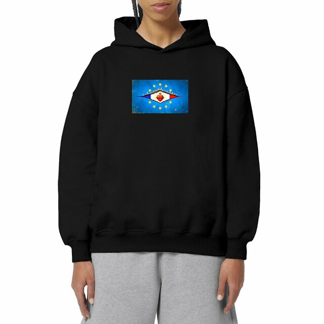 Image front ❀ Sweat-Shirt Standard à Capuche Unisexe Oversize ~Premium+ ✧ DÉCHIRURE FRANCE/EUROPE [🌐 FR] ✨
